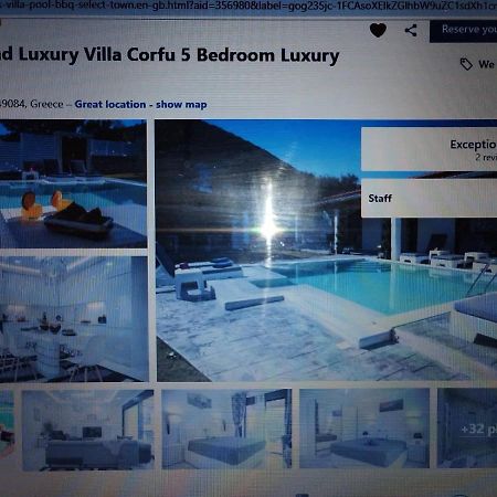 Diamond Luxury Villa Corfu Káto Szpíleo Kültér fotó